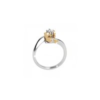 Anello Le Bebé Donna Gli Inseparabili in Oro bianco Diamante 0.2 Ct